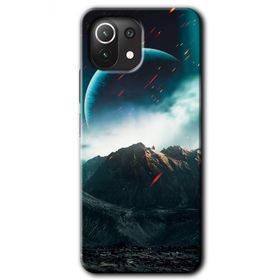 Xiaomi Mi 11 Lite Hd Desen Baskılı Uzay Gökyüzü Arka Kapak Kılıf