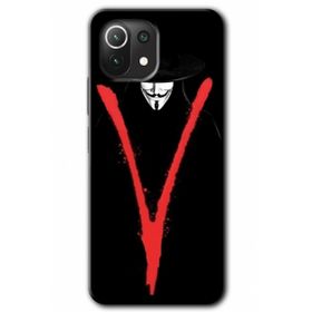 Xiaomi Mi 11 Lite Hd Desen Baskılı V for Arka Kapak Kılıf