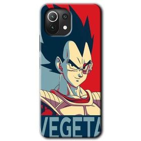 Xiaomi Mi 11 Lite Hd Desen Baskılı Vegeta Arka Kapak Kılıf