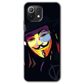 Xiaomi Mi 11 Lite Hd Desen Baskılı Vendetta Arka Kapak Kılıf