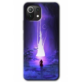 Xiaomi Mi 11 Lite Hd Desen Baskılı Wanderer Silhouette Arka Kapak Kılıf