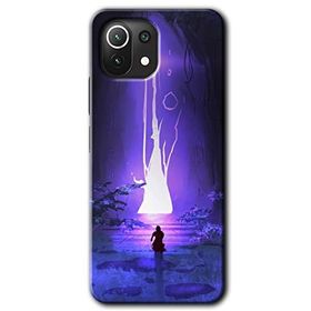 Xiaomi Mi 11 Lite Hd Desen Baskılı Wanderer Silhouette Arka Kapak Kılıf