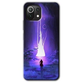 Xiaomi Mi 11 Lite Hd Desen Baskılı Wanderer Silhouette Arka Kapak Kılıf