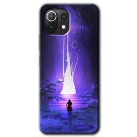 Xiaomi Mi 11 Lite Hd Desen Baskılı Wanderer Silhouette Arka Kapak Kılıf