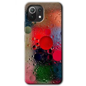 Xiaomi Mi 11 Lite Hd Desen Baskılı Wet Bubbles Arka Kapak Kılıf