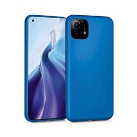 Xiaomi Mi 11 Lite Mavi Uyumlu Silikon Kılıf