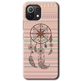 Xiaomi Mi 11 Mandala Retro Baskılı Uyumlu Silikon Kılıf