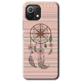 Xiaomi Mi 11 Mandala Retro Baskılı Uyumlu Silikon Kılıf
