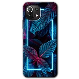 Xiaomi Mi 11 Mekanik Yaprak 4 Baskılı Uyumlu Silikon Kılıf