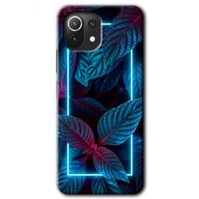 Xiaomi Mi 11 Mekanik Yaprak 4 Baskılı Uyumlu Silikon Kılıf