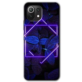 Xiaomi Mi 11 Mekanik Yaprak 5 Baskılı Uyumlu Silikon Kılıf