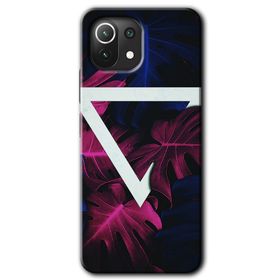 Xiaomi Mi 11 Mekanik Yaprak Baskılı Uyumlu Silikon Kılıf