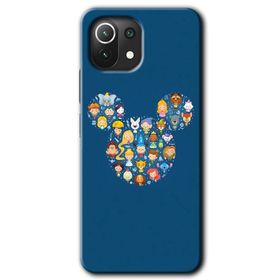 Xiaomi Mi 11 Mickey Baskılı Uyumlu Silikon Kılıf