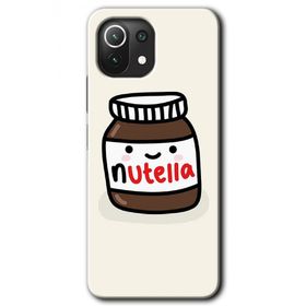 Xiaomi Mi 11 Nutella Aşkım Baskılı Uyumlu Silikon Kılıf