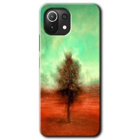 Xiaomi Mi 11 Outlines Paint Baskılı Uyumlu Silikon Kılıf