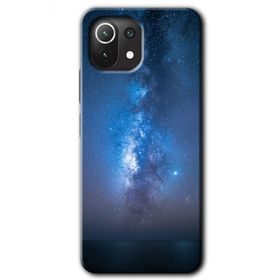 Xiaomi Mi 11 Samanyolu Baskılı Uyumlu Silikon Kılıf