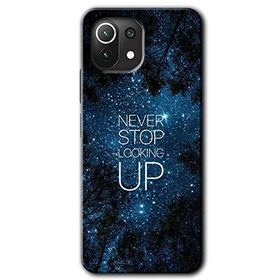Xiaomi Mi 11 Stars Wallpaper Baskılı Uyumlu Silikon Kılıf