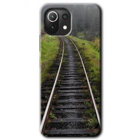Xiaomi Mi 11 Tren Yolu Baskılı Uyumlu Silikon Kılıf