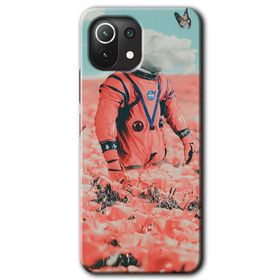 Xiaomi Mi 11 Uzay Bahçesi Baskılı Uyumlu Silikon Kılıf
