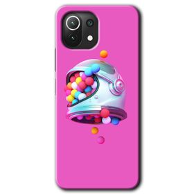 Xiaomi Mi 11 Uzay Başlığı Baskılı Uyumlu Silikon Kılıf