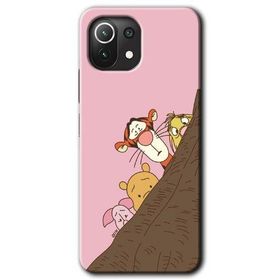 Xiaomi Mi 11 Winnie the Pooh Baskılı Uyumlu Silikon Kılıf