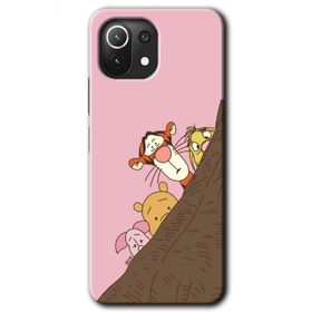 Xiaomi Mi 11 Winnie the Pooh Baskılı Uyumlu Silikon Kılıf