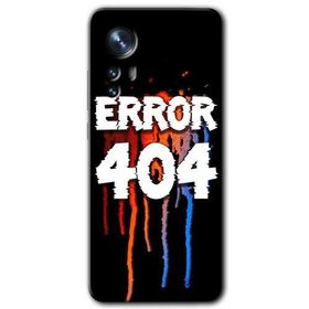 Xiaomi Mi 12 404 Error Baskılı Uyumlu Silikon Kılıf
