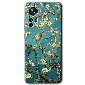 Xiaomi Mi 12 Almond Blossom Baskılı Uyumlu Silikon Kılıf