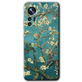 Xiaomi Mi 12 Almond Blossom Baskılı Uyumlu Silikon Kılıf