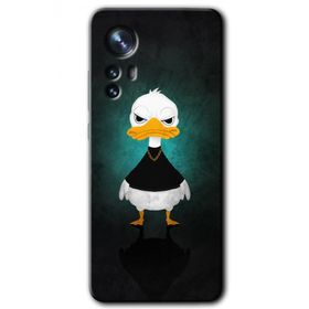 Xiaomi Mi 12 Angry Duck Baskılı Uyumlu Silikon Kılıf