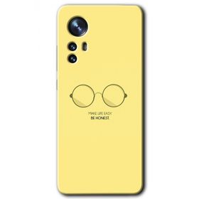 Xiaomi Mi 12 Be Honest Baskılı Uyumlu Silikon Kılıf