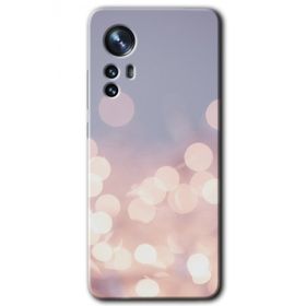 Xiaomi Mi 12 Blur Lights Baskılı Uyumlu Silikon Kılıf
