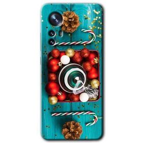 Xiaomi Mi 12 Christmas Baskılı Uyumlu Silikon Kılıf