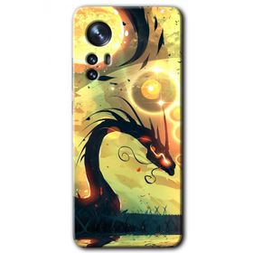Xiaomi Mi 12 Digital Dragon Baskılı Uyumlu Silikon Kılıf
