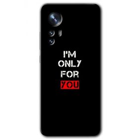 Xiaomi Mi 12 For You Baskılı Uyumlu Silikon Kılıf