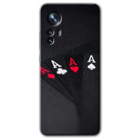Xiaomi Mi 12 Full As Baskılı Uyumlu Silikon Kılıf