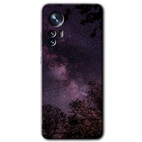 Xiaomi Mi 12 Gece Galaksi Baskılı Uyumlu Silikon Kılıf