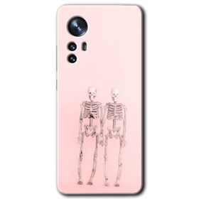 Xiaomi Mi 12 Kırmızı Gül Baskılı Uyumlu Silikon Kılıf