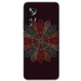 Xiaomi Mi 12 Mandala Flower Wal Baskılı Uyumlu Silikon Kılıf