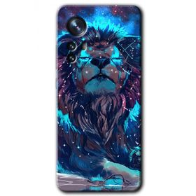 Xiaomi Mi 12 Neon Aslan Baskılı Uyumlu Silikon Kılıf