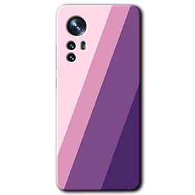 Xiaomi Mi 12 Oblique Baskılı Uyumlu Silikon Kılıf
