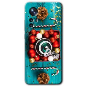 Xiaomi Mi 12 Portakal Çiçeği Baskılı Uyumlu Silikon Kılıf