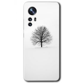 Xiaomi Mi 12 Pro Alone Tree Baskılı Uyumlu Silikon Kılıf