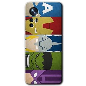 Xiaomi Mi 12 Pro Avengers 1 Baskılı Uyumlu Silikon Kılıf