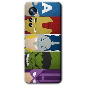 Xiaomi Mi 12 Pro Avengers 1 Baskılı Uyumlu Silikon Kılıf