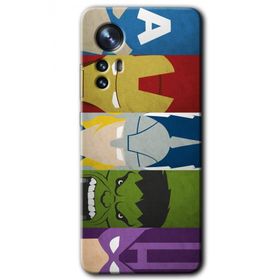 Xiaomi Mi 12 Pro Avengers 1 Baskılı Uyumlu Silikon Kılıf