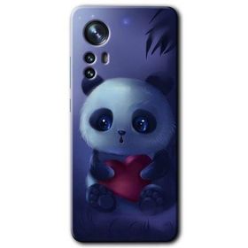 Xiaomi Mi 12 Pro Bebek Panda Baskılı Uyumlu Silikon Kılıf