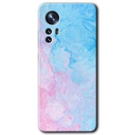 Xiaomi Mi 12 Pro Blue Art Baskılı Uyumlu Silikon Kılıf