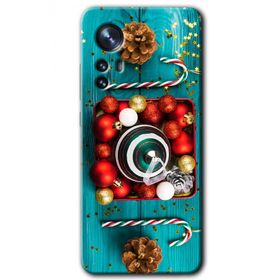 Xiaomi Mi 12 Pro Christmas Baskılı Uyumlu Silikon Kılıf