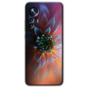 Xiaomi Mi 12 Pro Çiçek Motif Baskılı Uyumlu Silikon Kılıf